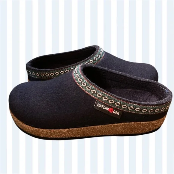 HAFLINGER The Haflinger GZ Classic Grizzly in Blue Size 35 EUC - Picture 4 of 6